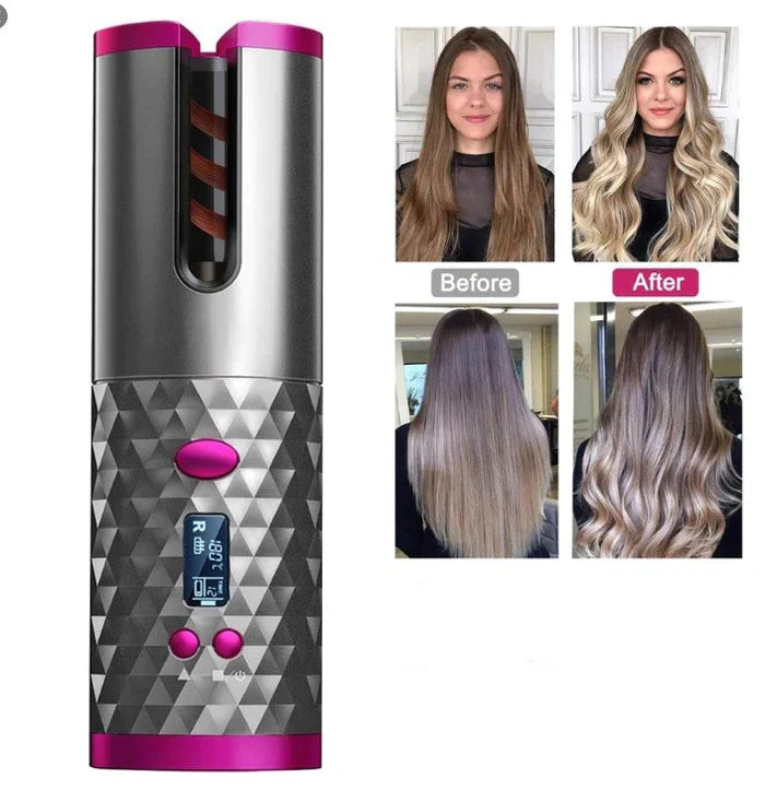 LuxHealth Auto Ceramic Portable Hair Curler